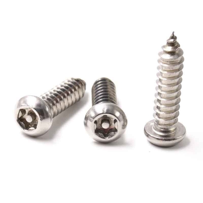 Faden-Antidiebstahl-Schneidschraube ST6.3 25mm Pan Head Torx Self Tapping
