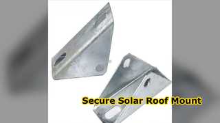 Stabilität und Haltbarkeit des Solardach-Montagesatzes